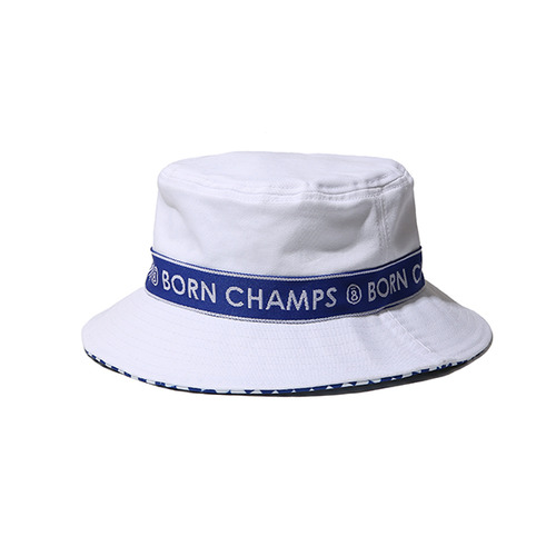 BC TAPE BUCKET HAT WHITE CEQFMCA03WH